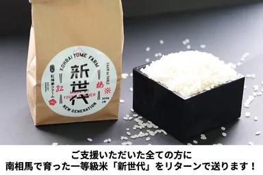 若い社員が手塩にかけた新世代米