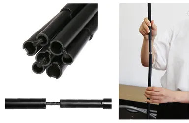 ゴム内蔵支柱で組み立てらくらく