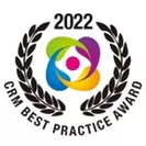 「2022 CRM ベストプラクティス賞」ロゴ