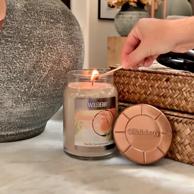 炎が美しく見える透明グラス