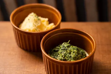 クリームスピナッチ＆ふわとろマッシュポテト