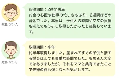 先輩パパメッセージ