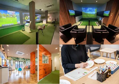 名古屋市のゴルフスタジオ等を有する複合施設「亀島SCREEN GOLF」