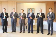 山口県知事表敬訪問の一幕