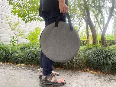 持ち運びに便利