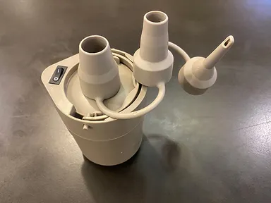 脱着できるエアーポンプ