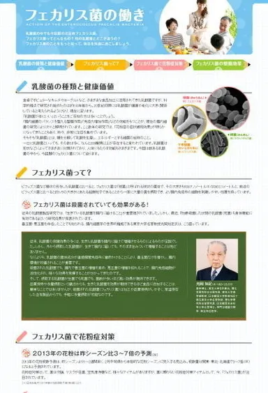 フェカリス菌の働き