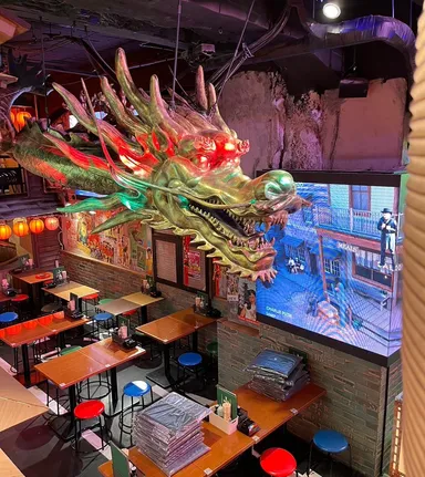 龍乃都飲食街～新宿東口横丁店内2