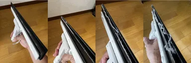 場所による汚れ方の違いが可視化