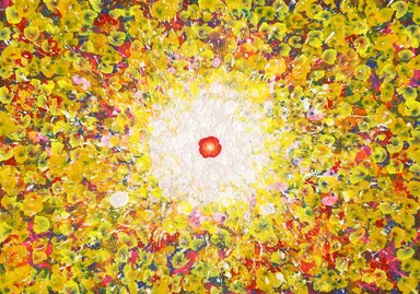 吉野 公賀様　作「新花」