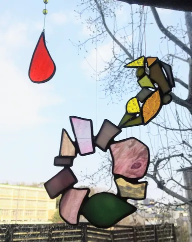 ステンドグラス体験リターン