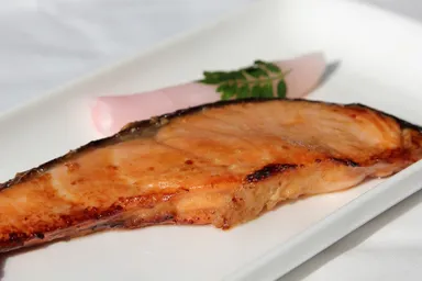 コシヒカリ味噌のサーモンみそ漬け