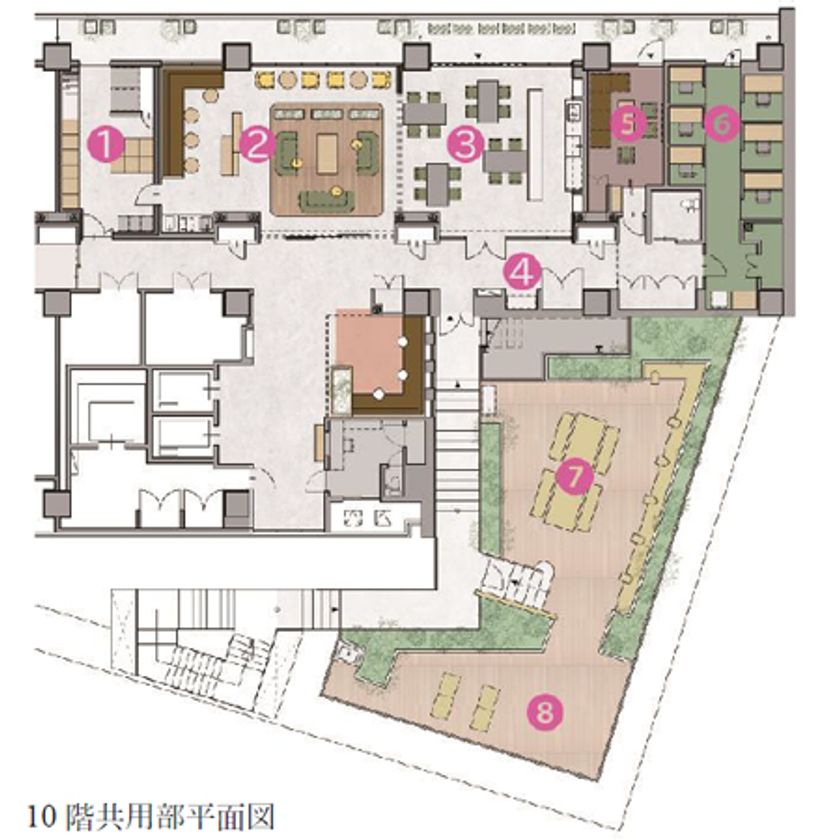 ＜2023年9月入居開始＞
西宮北口駅前に成長や学び・交流の機会が生まれる
賃貸住宅が完成します