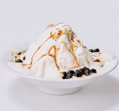 ふんわり鉄観音クリームのスノーアイス