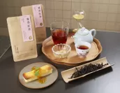 米粉チーズケーキ、蜜香紅茶セット