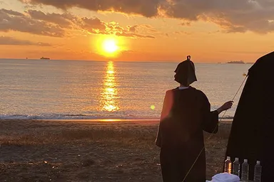 京丹後の夕日(2)