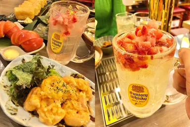 10杯近く飲む呑んべえなお客さんまで！飲み放題0円の角ハイボールが大好評