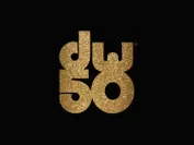 DW創業50年記念ロゴ