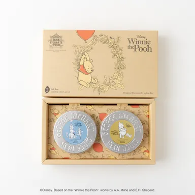 【くまのプーさん】缶入り紅茶ギフトセット(2缶セット)　2,500円(税別)