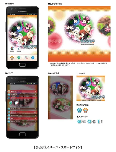 きせかえイメージ・スマートフォン