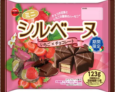 ミニシルベーヌいちご×チョコレート