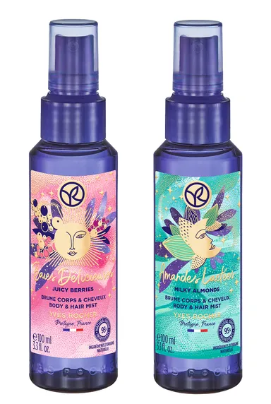 JUICY BERRIES／MILKY ALMONDS ヘア&ボディミスト