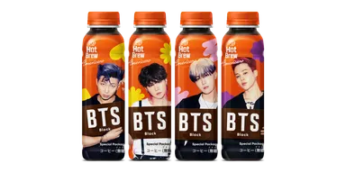 BTSコーヒー無糖_4名