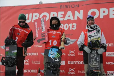 平野歩夢、見事優勝