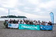 ハイセンスジャパン、秋も「ブルーフラッグ」活動を支援