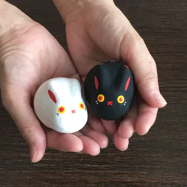 干支 うさぎの張り子