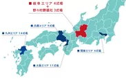 天光社の展開エリア＋野々村葬儀社3式場(地図)