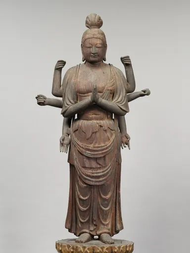 4　不空羂索観音菩薩立像