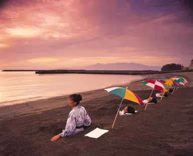 指宿天然砂むし温泉