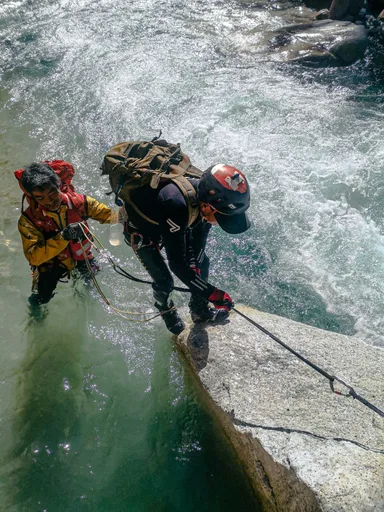 伊藤新道と山岳ガイド
