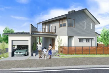 木更津モデルハウス外観