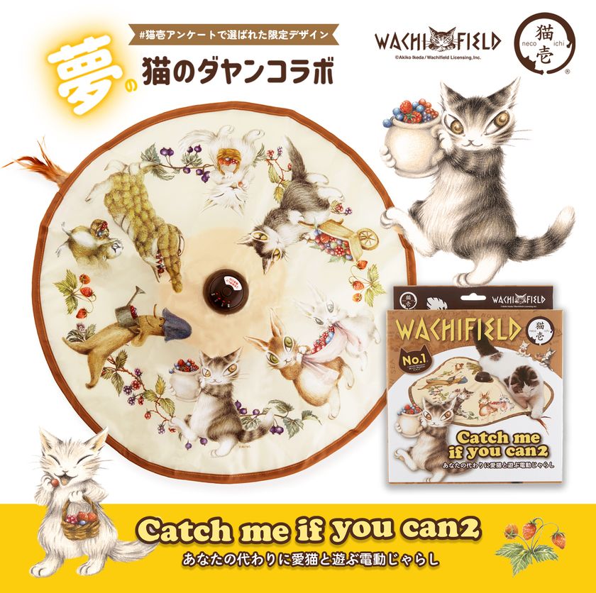 猫壱（necoichi）ダヤン限定商品 (斜めフードボウル)