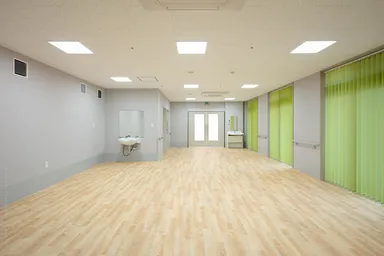 「特別養護老人ホーム 新田楽生苑」防災スペース