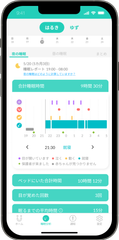 睡眠分析画面
