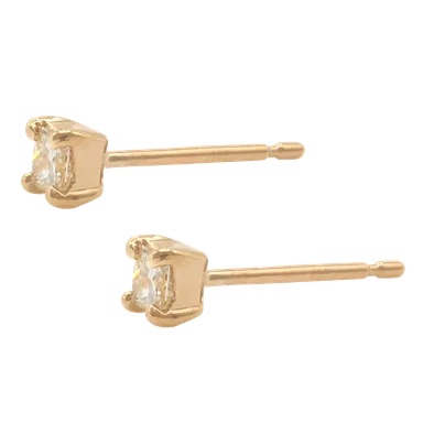 Princess Diamond Earring1