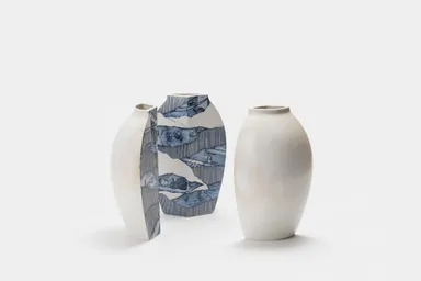 金愛榮(KIM, Ye young)《Pivot Series_瀬戸際の風景3》2022年　個人蔵