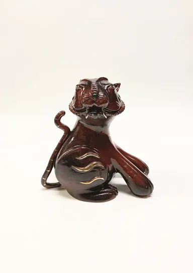 河明求(HA, Myeong gu)《Happy Tiger》2021年　個人蔵