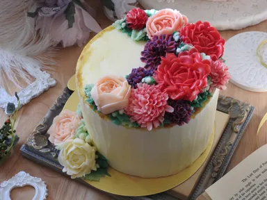 フラワーケーキD