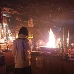 小豆島八十八ヶ所霊場護摩焚き祈願(1)