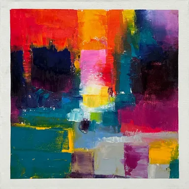 ギャラリー展示中の色遊びシリーズ・森田和昌(11)