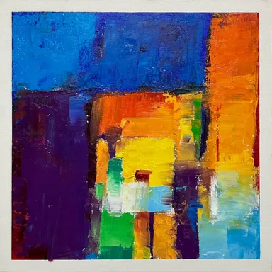 ギャラリー展示中の色遊びシリーズ・森田和昌(2)