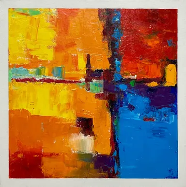 ギャラリー展示中の色遊びシリーズ・森田和昌(3)