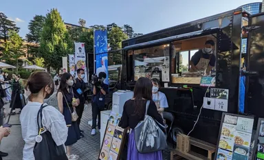 キッチンカーでの活動