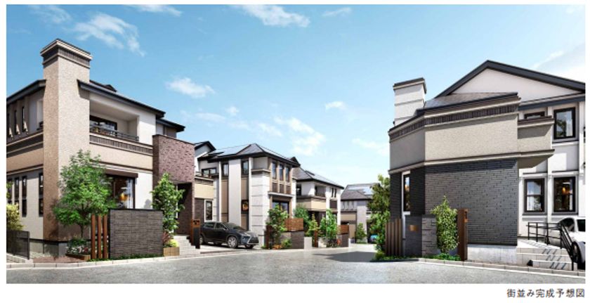 新築分譲戸建住宅〈ジオガーデン〉初のZEHが誕生!!
長期優良住宅の認定基準の高レベル化にも対応
～ジオガーデン吹田千里山（総戸数23戸）
2023年春から順次完成予定～