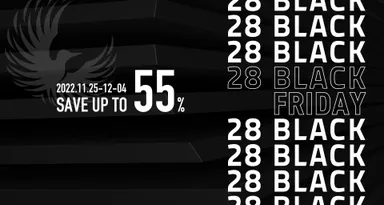 28 ブラックフライデー　1年に一度だけ 最大55％OFFのセール