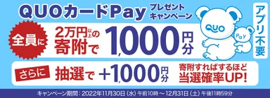 QUOカードPayプレゼントキャンペーンA